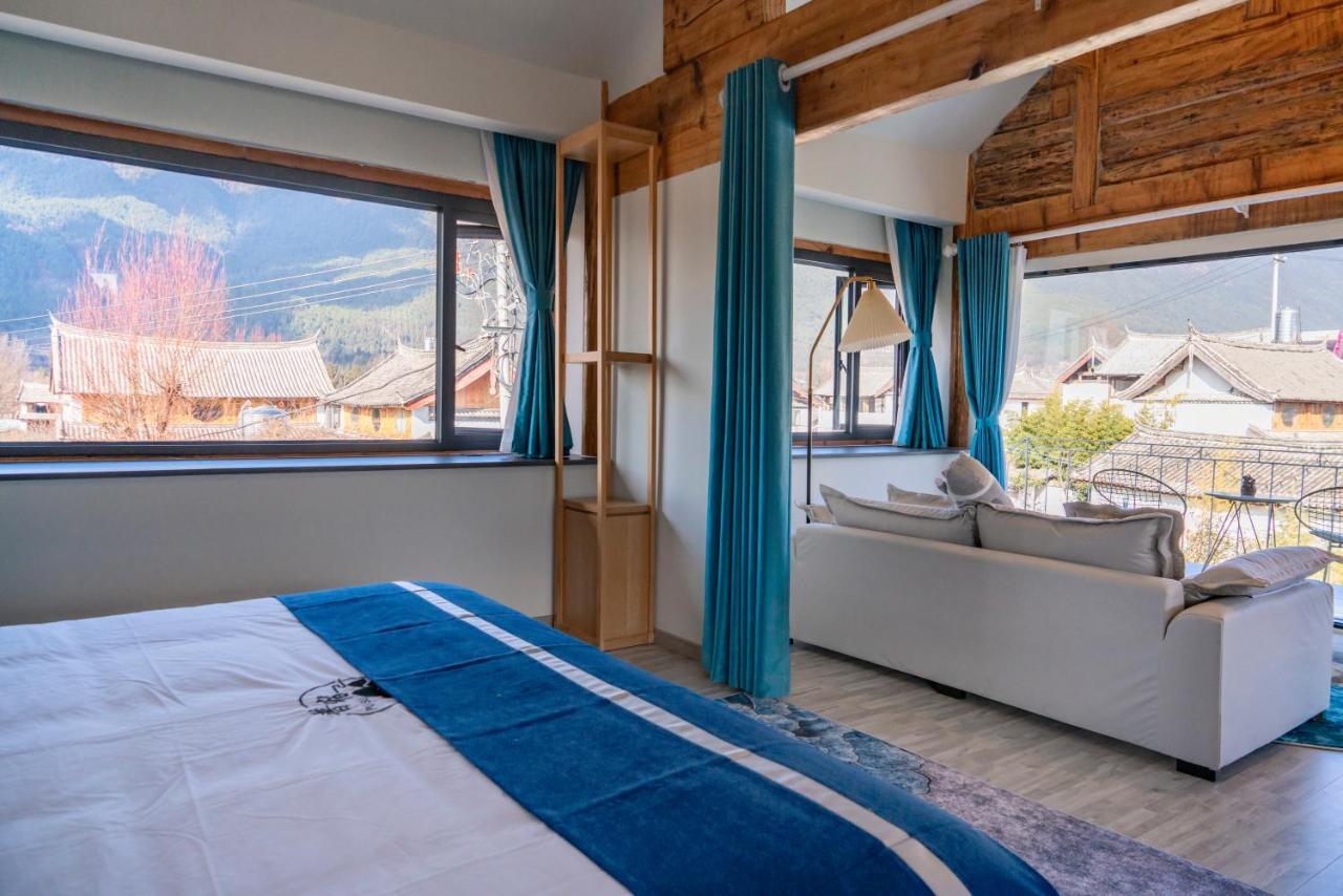 玉龙白沙普宿客栈 Lijiang  Eksteriør billede