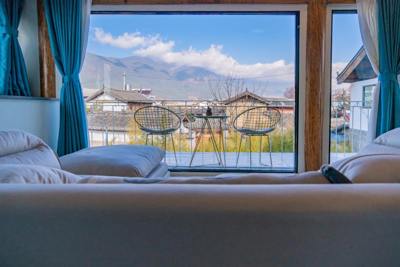玉龙白沙普宿客栈 Lijiang  Eksteriør billede