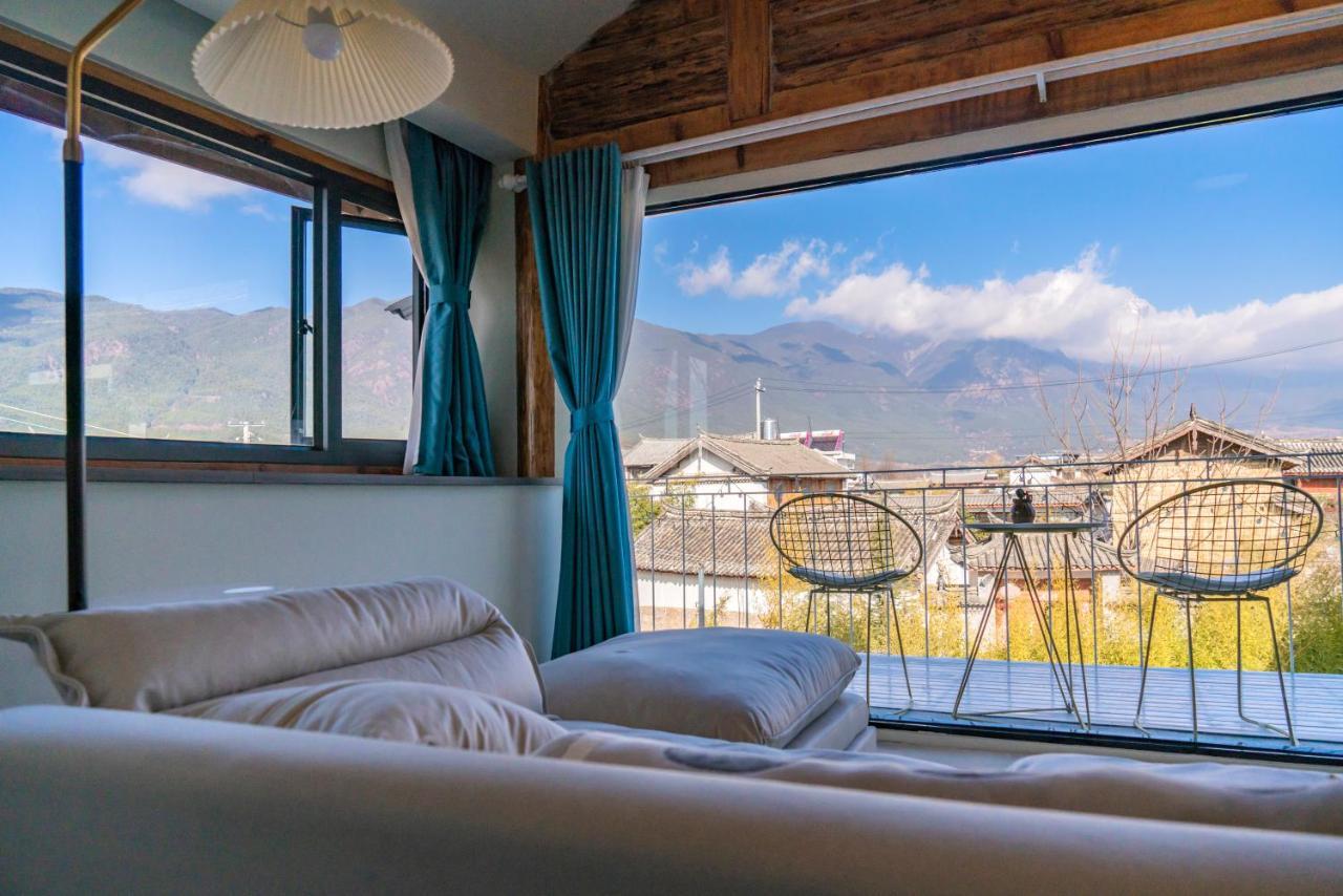 玉龙白沙普宿客栈 Lijiang  Eksteriør billede