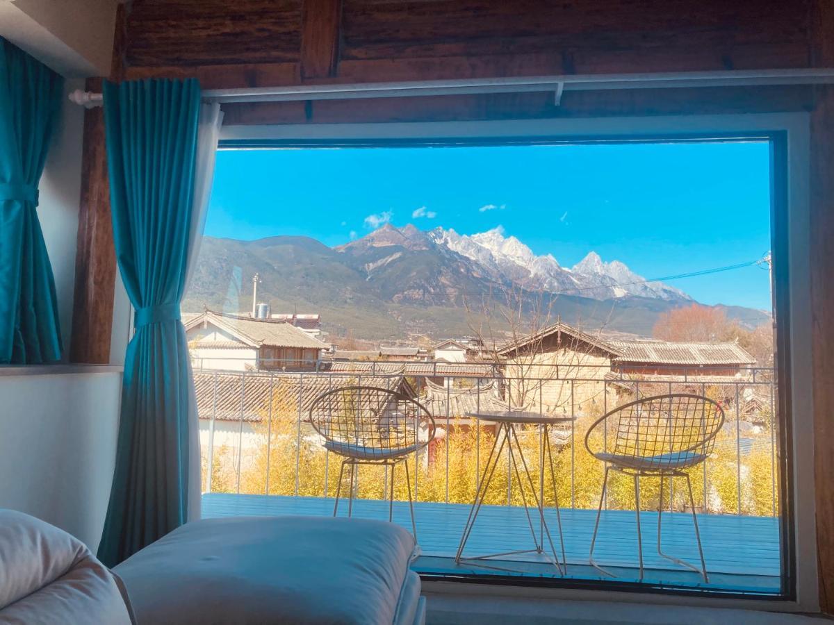 玉龙白沙普宿客栈 Lijiang  Eksteriør billede