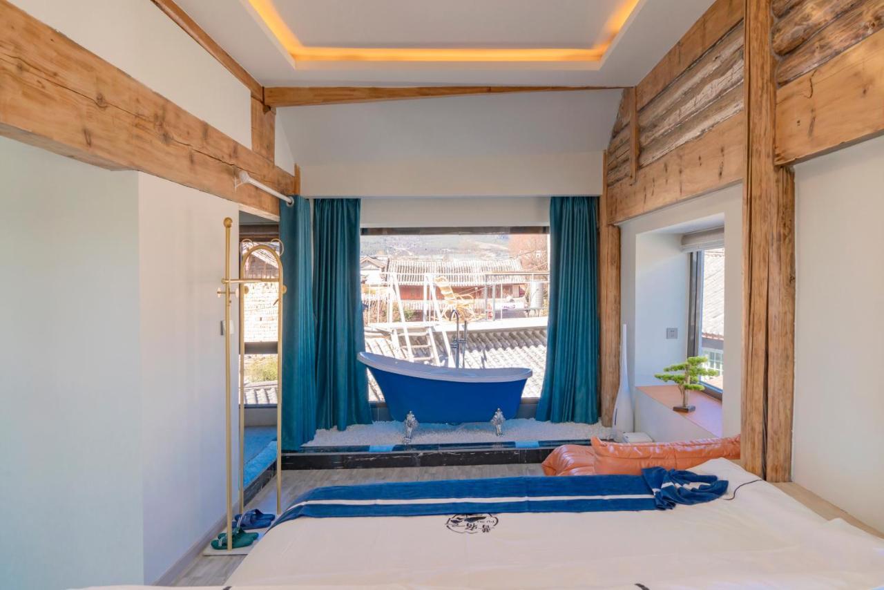 玉龙白沙普宿客栈 Lijiang  Eksteriør billede