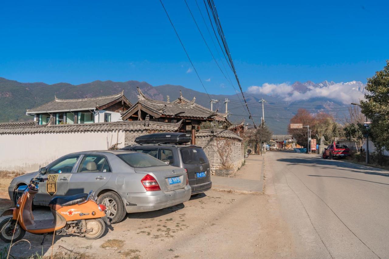 玉龙白沙普宿客栈 Lijiang  Eksteriør billede